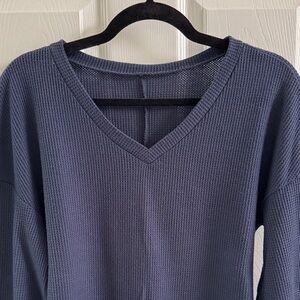 ❤️SHEIN Navy Long Sleeve Top